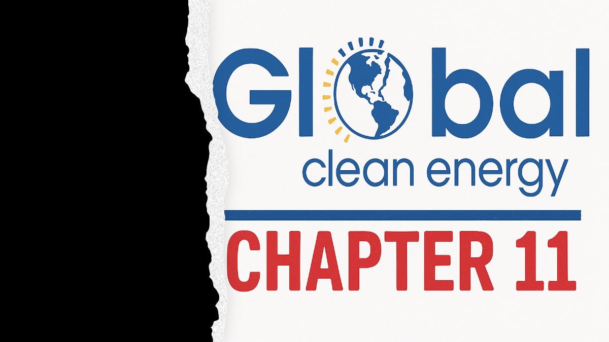 Case Summary: Global Clean Energy Chapter 11