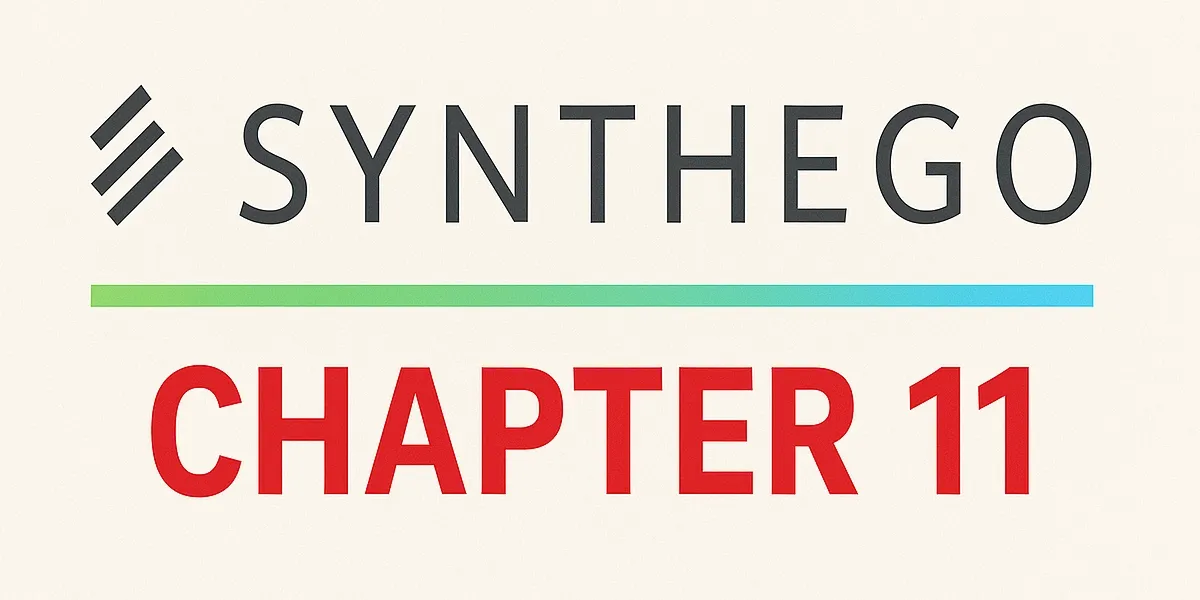 Case Summary: Synthego Chapter 11 Post image