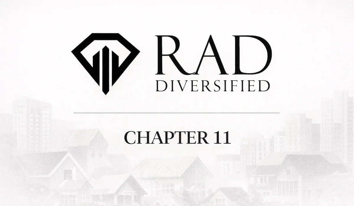 Case Summary: RAD Diversified REIT Chapter 11 Post image