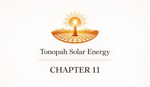 Case Summary: Tonopah Solar Energy Chapter 11 Post feature image