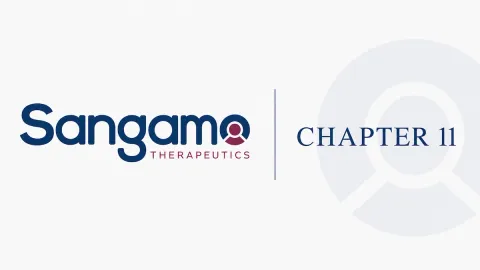 Case Summary: Sangamo Therapeutics Chapter 11 Post feature image
